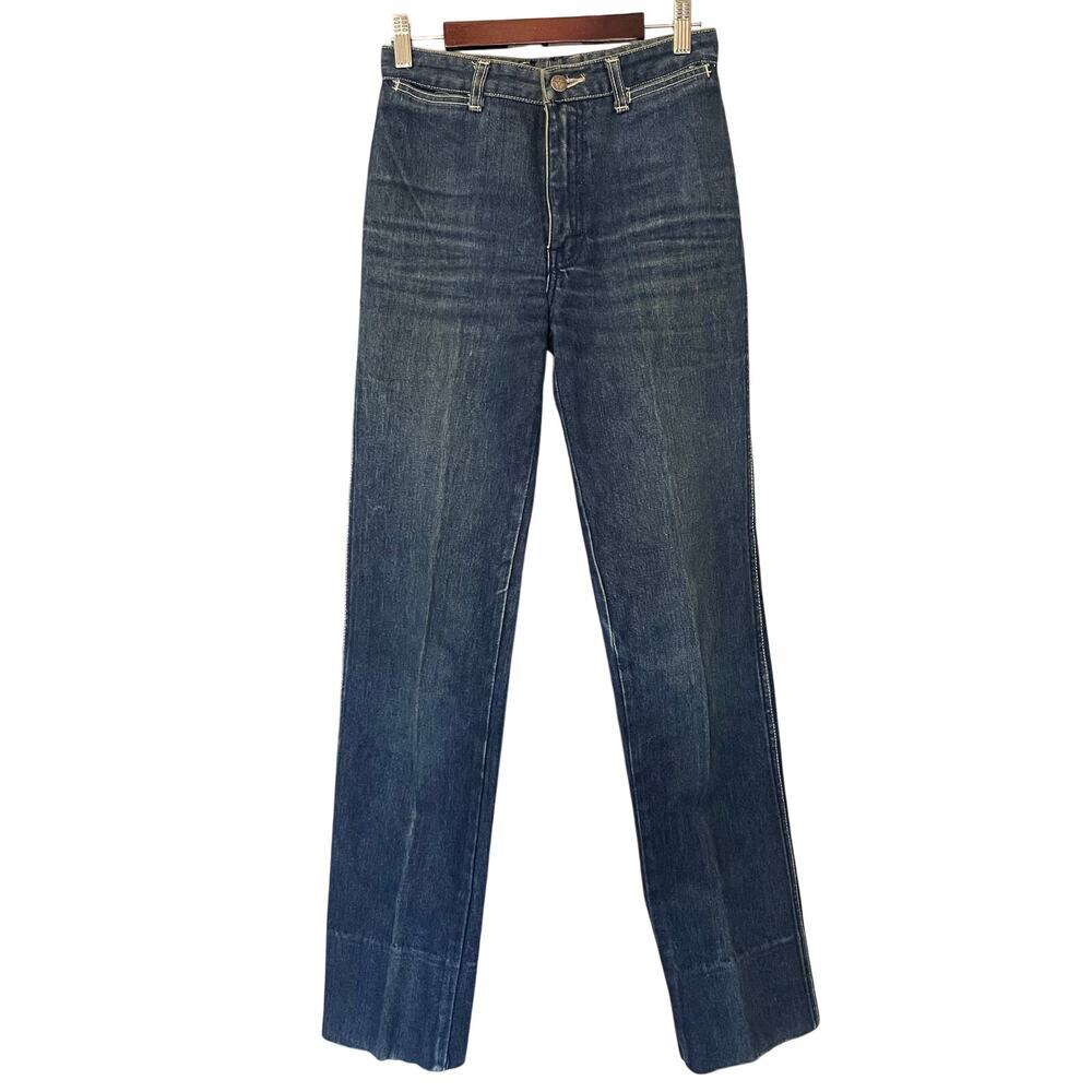 SERGIO VALENTE Vintage 60's Women's High Waist Jeans Pants Size 28